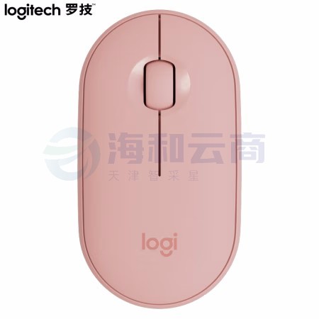 罗技(Logitech)Pebble鹅卵石 鼠标 无线蓝牙鼠标 办公鼠标 轻音鼠标 女性鼠标 便携鼠标 对称鼠标 玫瑰粉