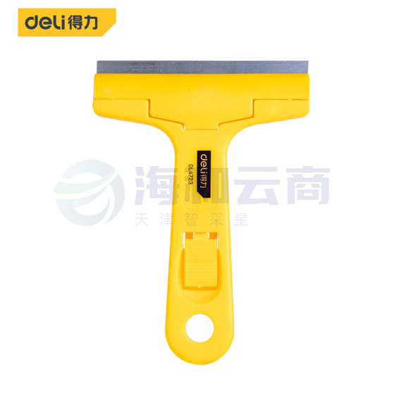 得力(deli) 102mm DL4723 刮污刀铲刀玻璃刮刀地板墙皮瓷砖清洁铲刀铲子