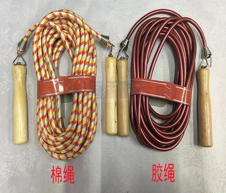 儿童成人长绳 群体跳绳