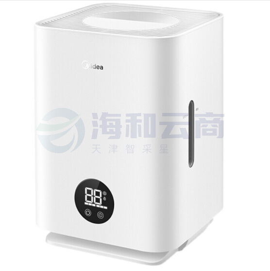 美的（Midea）无雾加湿器卧室家用办公室桌面 冷蒸发式低噪空气加湿 银离子杀菌 孕妇婴儿 2C30