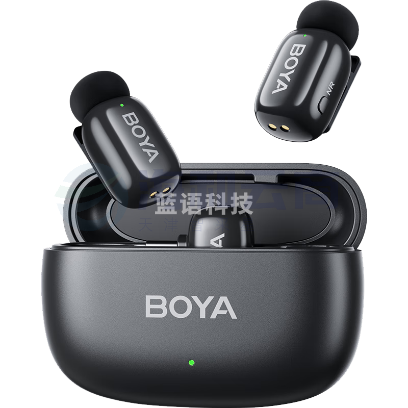 BOYA mini博雅迷你无线领夹麦克风收音麦 手机直播户外采访vlog短视频收音小蜜蜂降噪麦克风 Type-C版